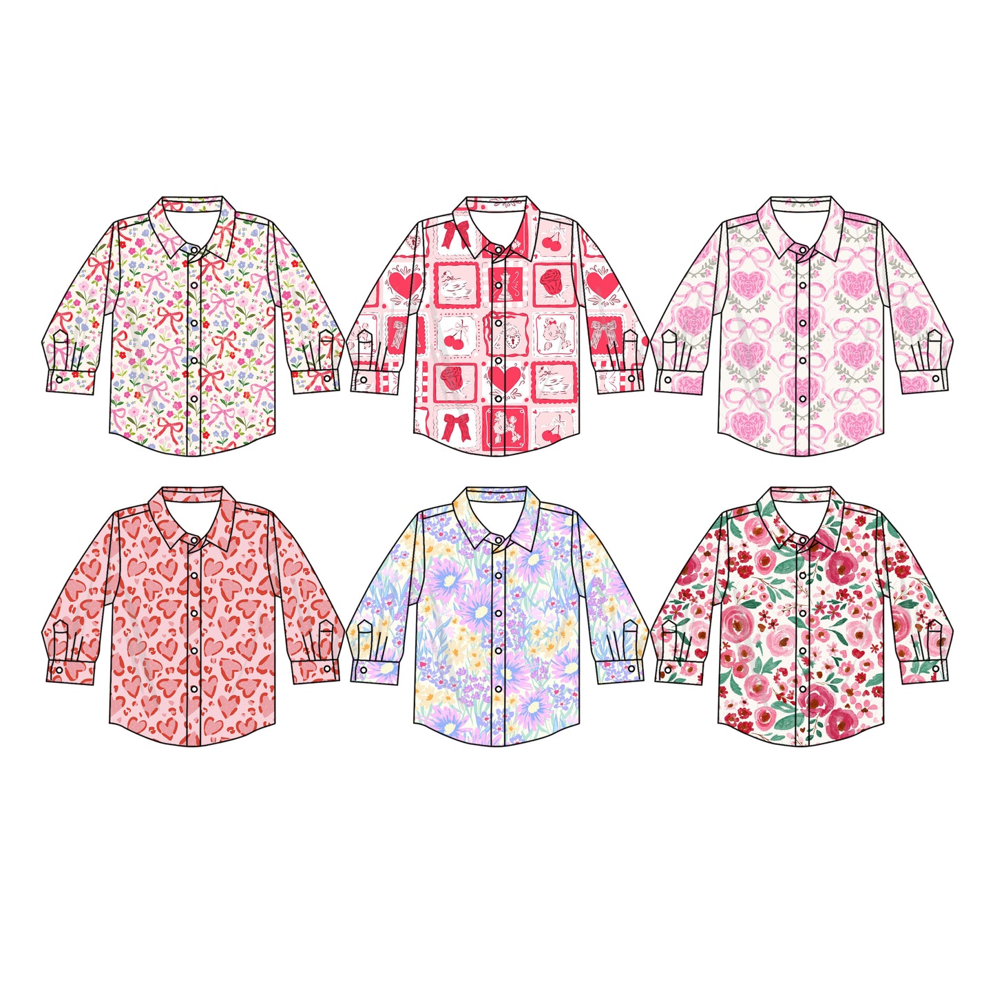 25.7.2 custom each style moq 5eta 4-6week Sibling Sister baby girl long sleeve top 1 and top 6 match family design