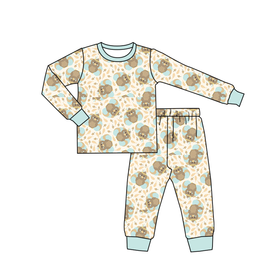 6.21 custom each style moq 5eta 4-6week baby boys clothes long sleeve pants boys sets
