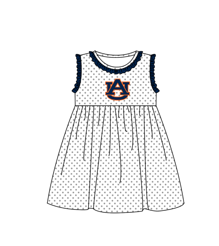 Custom moq 5 mix size milk silk summer teams Navy Polka Dot Baby Romper Set Short-Sleeved Thong Dress for Girls And Short-Sleeved Shorts for Boys Cute Baby Outfit Combination