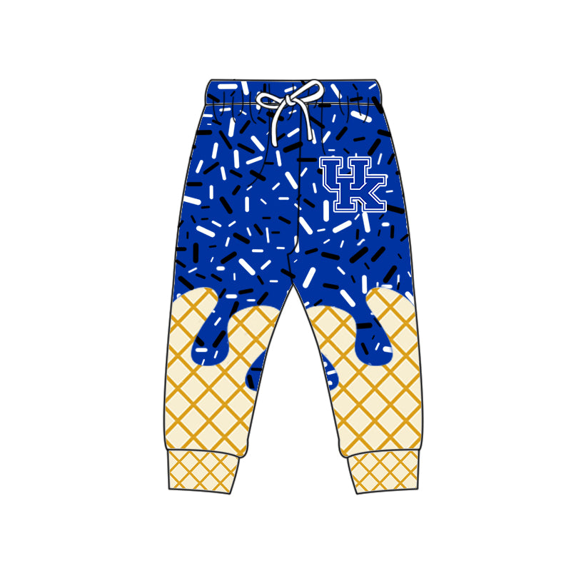 Custom summer teams baby girls clothes team blue hooded long sleeve tops and short sleeve top and dress and pants and shorts-25.5.27