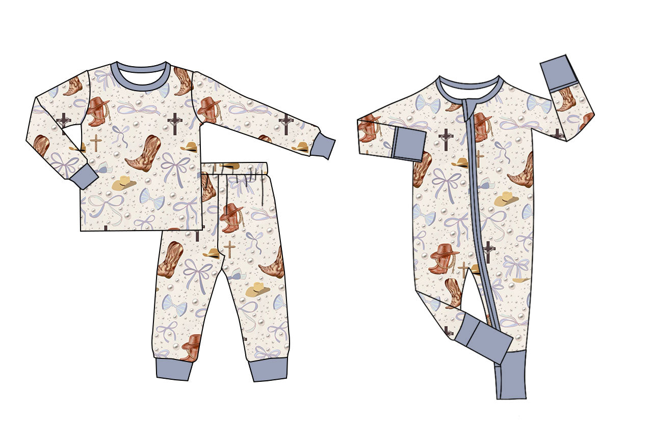 25.11.10 custom each style moq 5 eta 6-8week Sibling Sisters boot hats bow baby boy clothes long sleeve pants sets and romper match family design