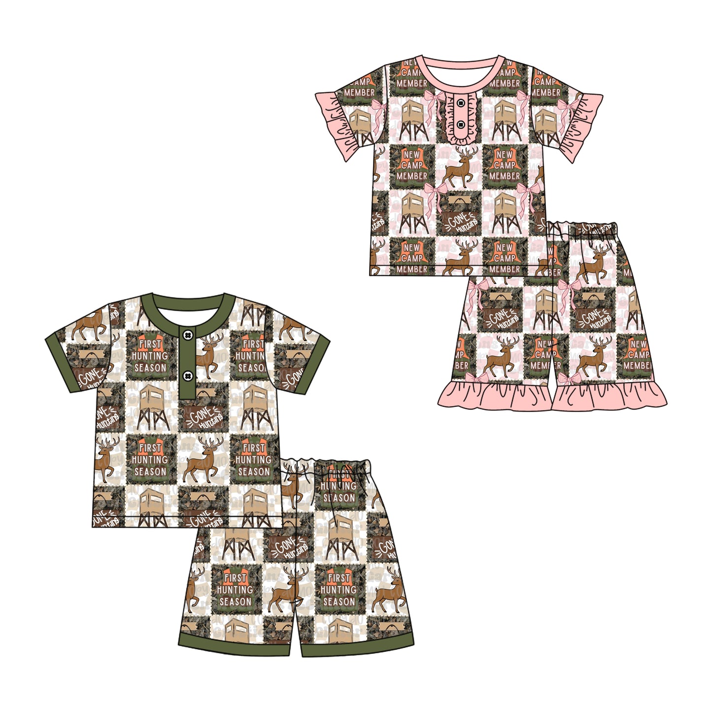 25.12.8 custom each style moq 5 eta 6-8week Sibling Sisters baby boy clothes short sleeve shorts sets 2 match family design