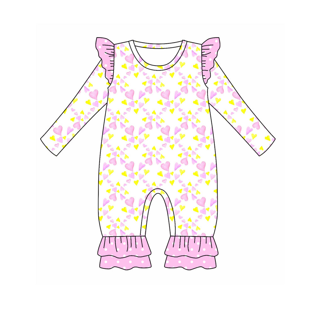 6.26 custom each style moq 5eta 4-6week Sibling Sister love light purple baby girls sets and dress and rompers match family design
