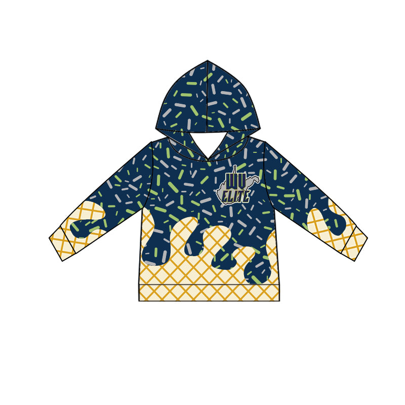 Custom Special character style hooded tops