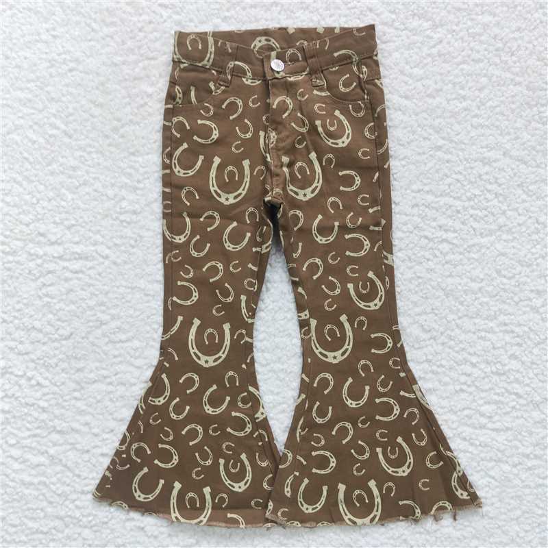 RTS NO MOQ Sibling Baby Girls Clothes Jeans: Flared & Ripped