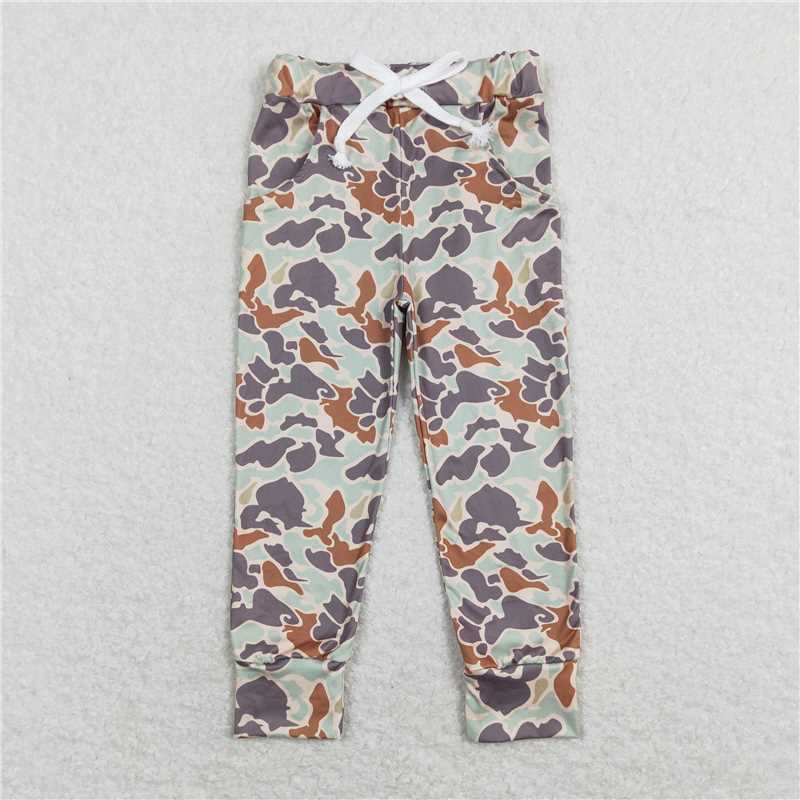 RTS NO MOQ Sibling Camouflage drawstring trousers