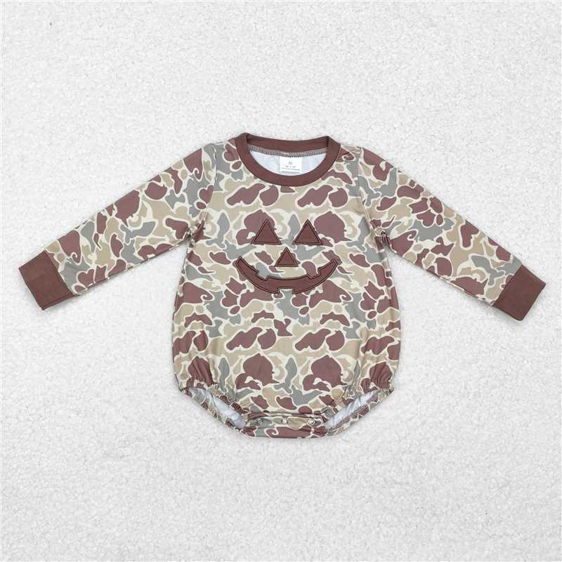 RTS NO MOQ Sibling Baby boy clothes Halloween embrodiery short-sleeved trousers suit & romper