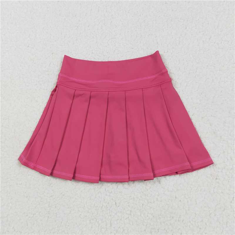 RTS Sibling baby girls clothes yoga solid color summer shorts skirts