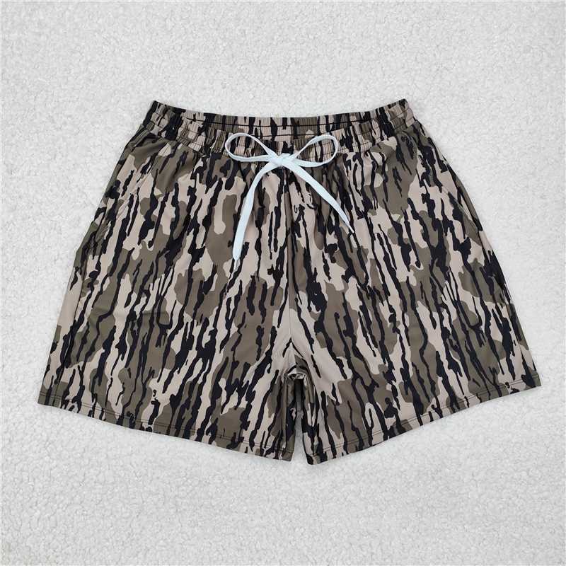 RTS NO MOQ Sibling Adults men and Baby boy clothes summer swim trunks