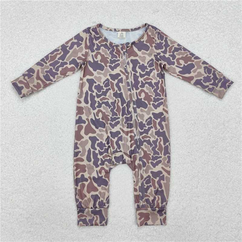RTS NO MOQ Sibling baby boy clothes camouflage hooded long sleeved tops and romper