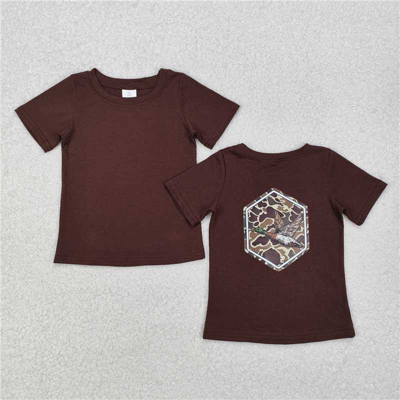 RTS NO MOQ HOT SELL baby boys clothes short sleeve Camouflage shorts set