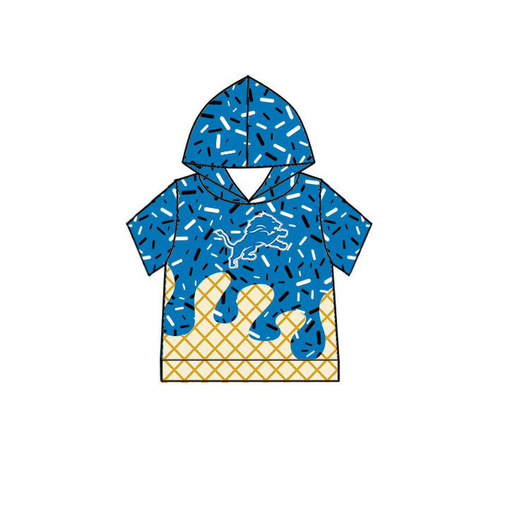 Custom summer teams baby girls clothes team teal hooded long sleeve tops and short sleeve top and dress and pants and shorts-25.6.19