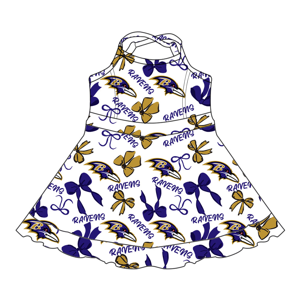 Custom moq 5 mix sizes summer teams baby girls clothes team blue short sleeve skirts shorts sets 1 and skirts sets 2 and and skirts sets 2 and dress 1 and dress 2 and dress 3 and dress 4-25.6.9