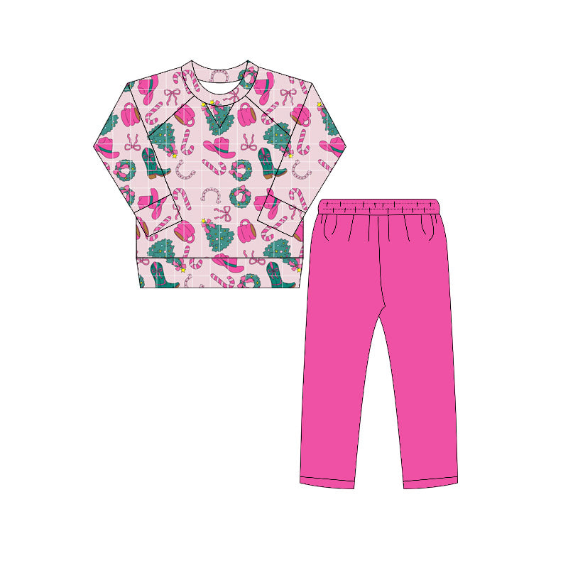 25.7.5 custom each style moq 5eta 4-6week Sibling Sisters baby boy long sleeve pants sets 1 and sets 2 match family design