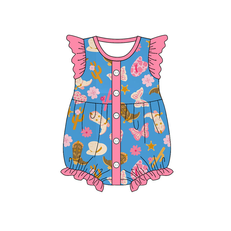 10.17 custom each style moq 5eta 4-6week Sibling Sister boots floral pink baby girl sets and dress and rompers match family design