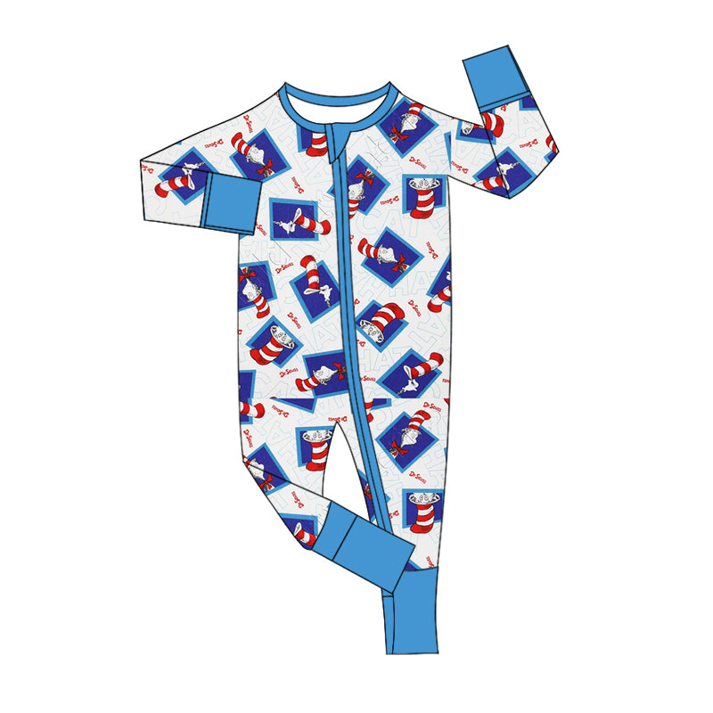10.3 custom each style moq 5eta 4-6week Sibling Sister dr blue baby boys sets and rompers match family design