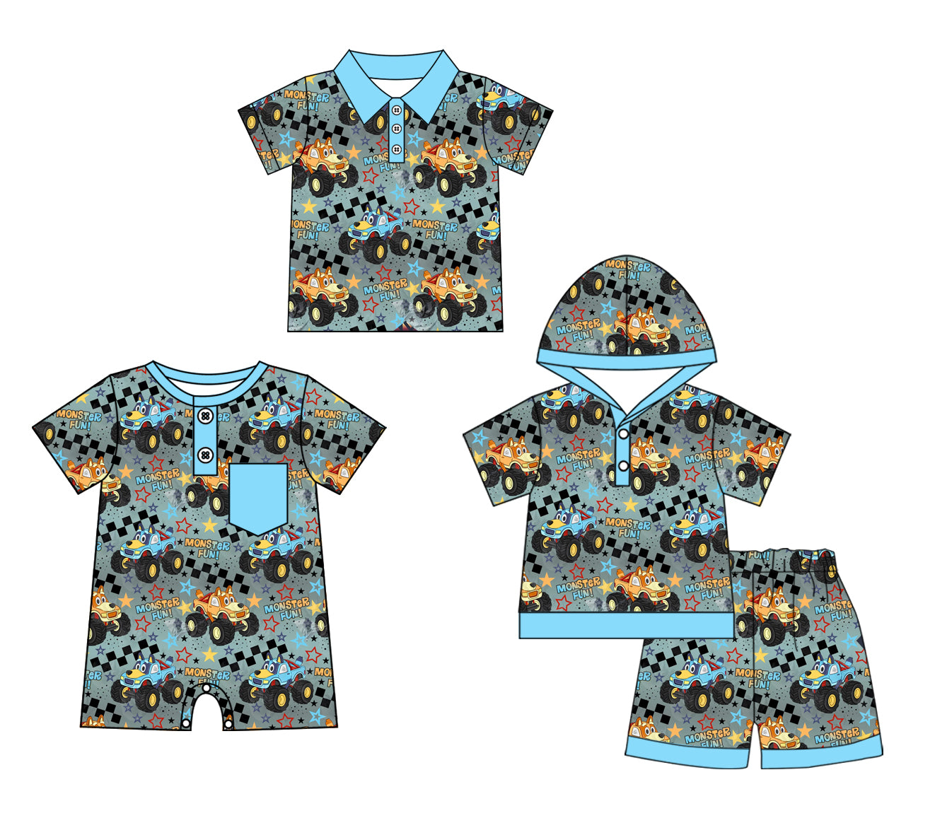 3.11 custom each style moq 5eta 4-6week Sibling Sister baby boy sets and boy rompers and top match family design