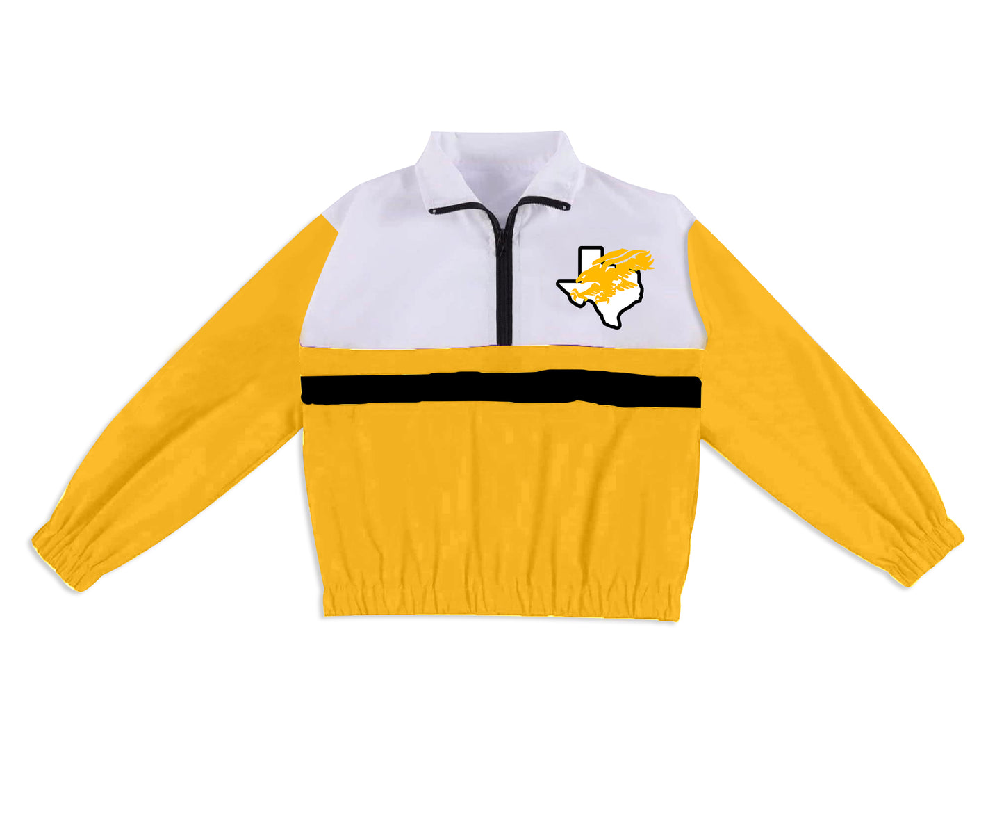 Custom moq 5 mix size summer teams Girls Polka Dot Top Shorts Set Top Skirt Short Set Yellow Zipper Pullover Pants Set