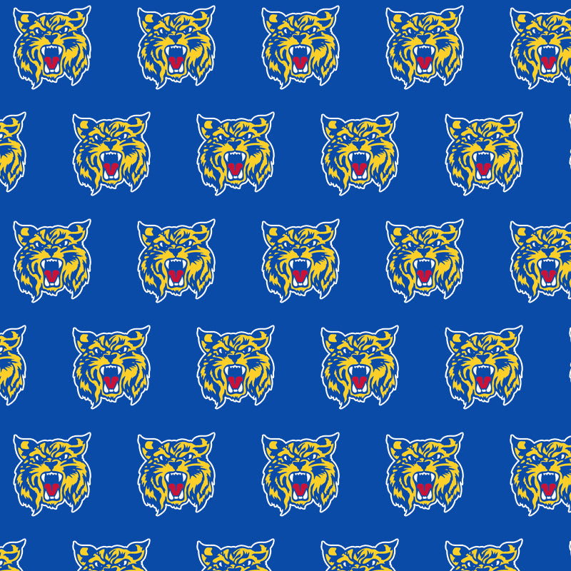custom moq 5 tat about 6-8week Tiger Hood Long Sleeve Blue Zip-Up Top