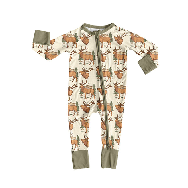 25.9.1 custom each style moq 5eta 4-6week Sibling Sisters deer baby boy clothes long sleeve pants sets and romper match family design