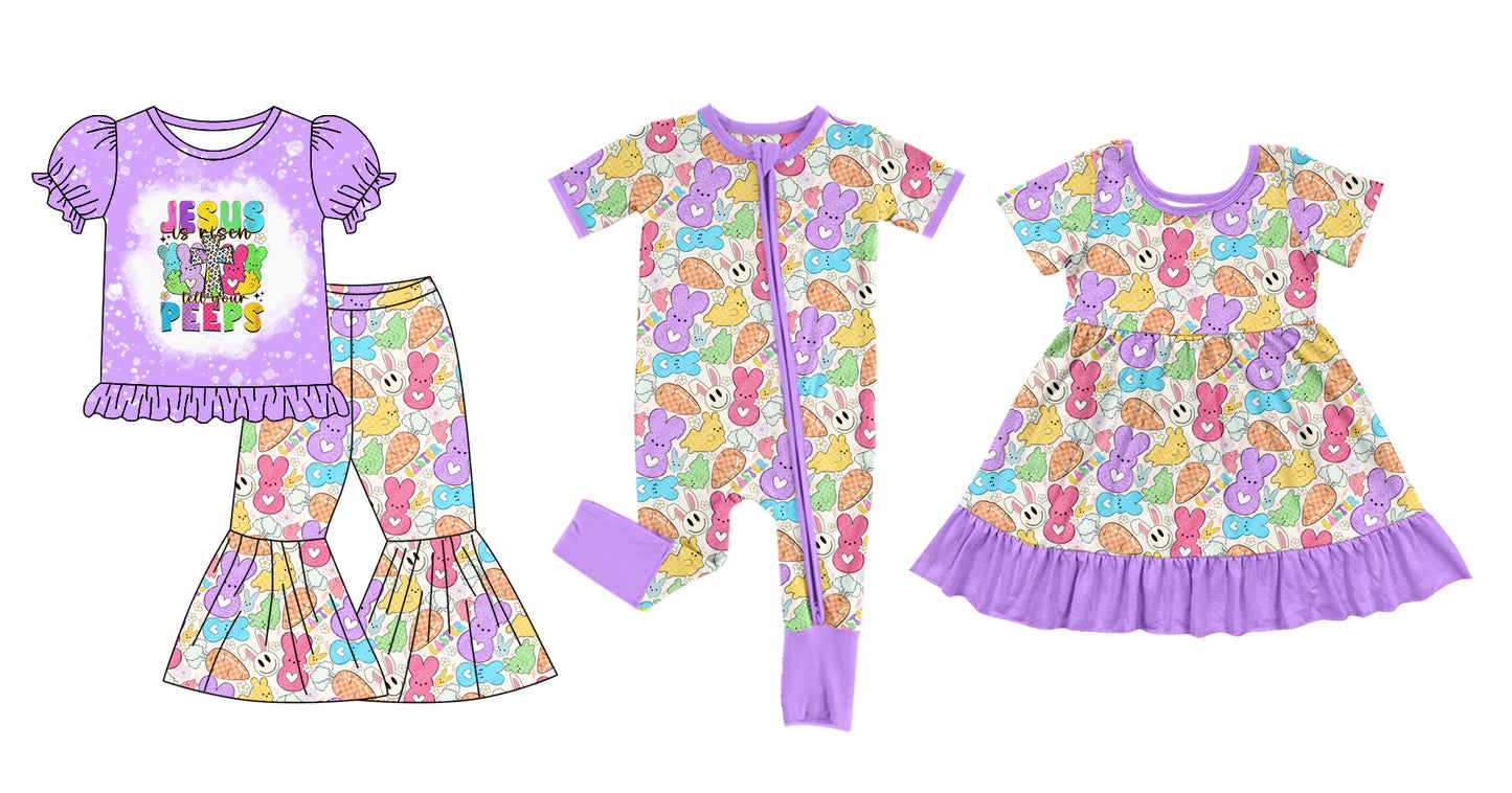 12.6 custom each style moq 5eta 4-6week Sibling Sister rainbow baby girl sets and dress and rompers match family design