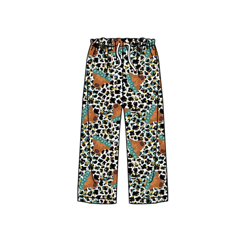 10.22 custom each style moq 5eta 4-6week adult clothes alpine blue and green long pants adul woman pants