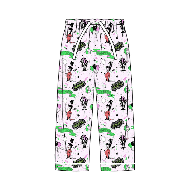 8.3 custom each style moq 5eta 4-6week adult clothes green long pants adult man pants