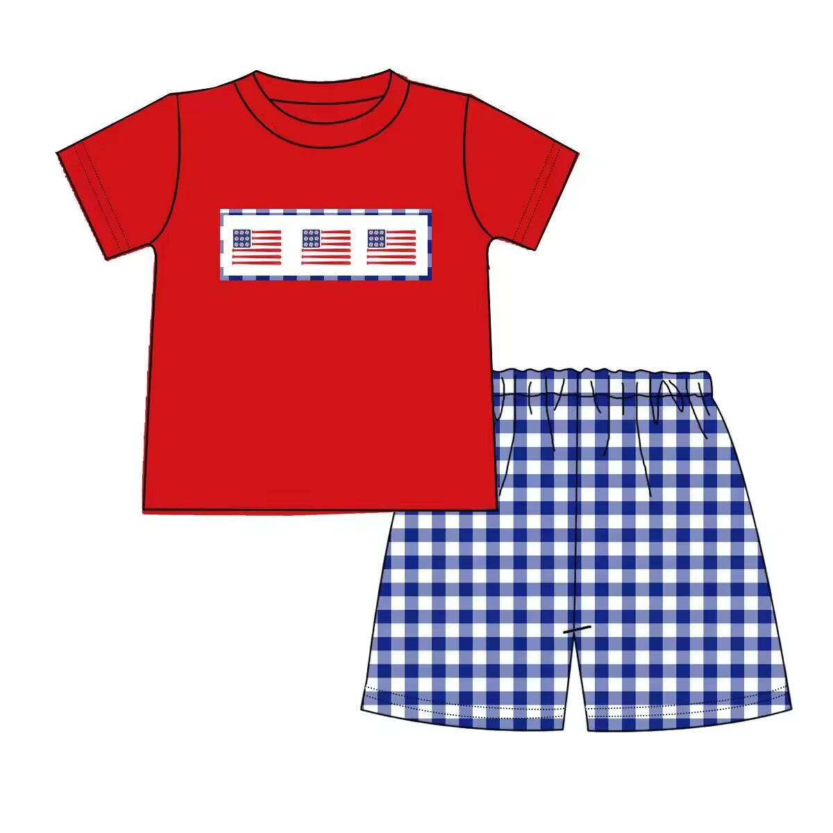 summer july 4th red sets