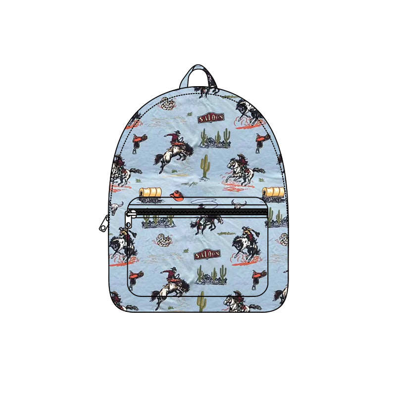 10.3 custom each style moq 5 eta 4-6weeks riding horse baby kids fashion backpack
