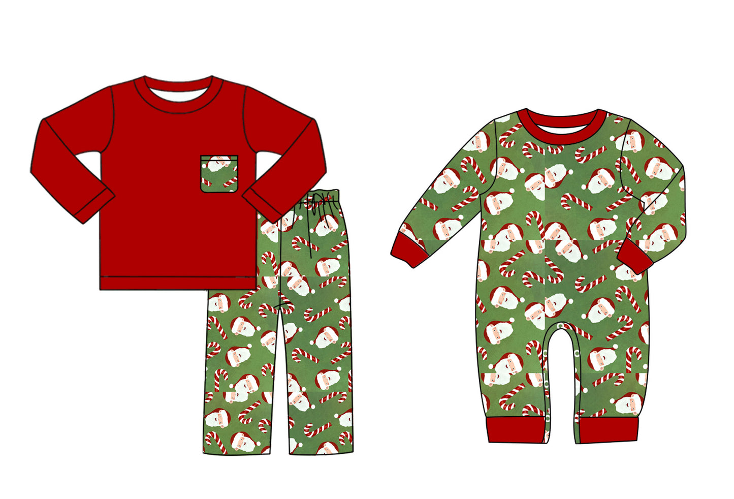 25.6.27 custom each style moq 5eta 4-6week Sibling Sisters Christmas baby boy long sleeve pants sets and rompers match family design