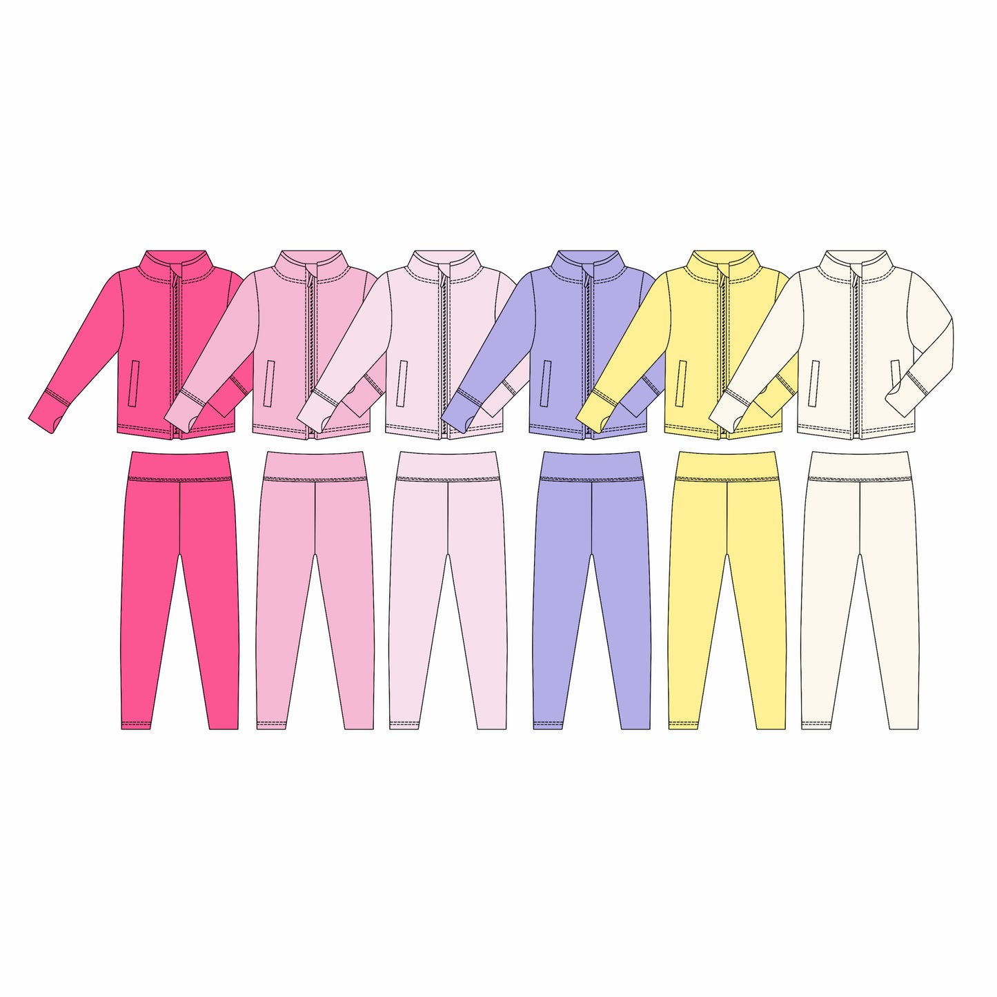 25.12.25 custom each style moq 5 eta 6-8week Sibling Sisters baby girl clothes long sleeve pants sets 6 match family design
