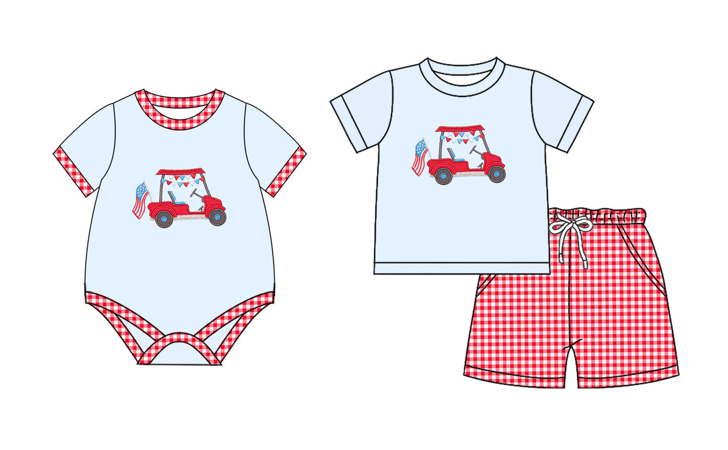 2.13 custom each style moq 5eta 4-6week Sibling Sister baby girls short sleeve shorts sets and romper match design