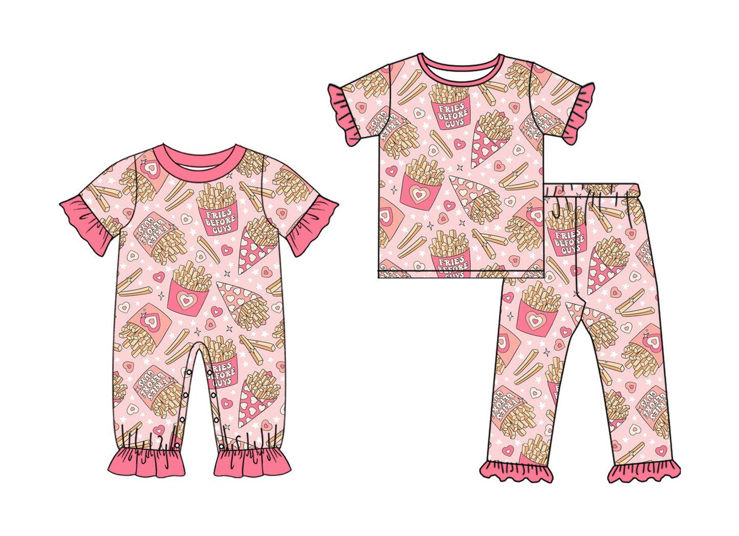 25.10.4 custom each style moq 8 eta 6-8week Sibling Sisters love baby girl clothes short sleeve pants sets and romper match family design