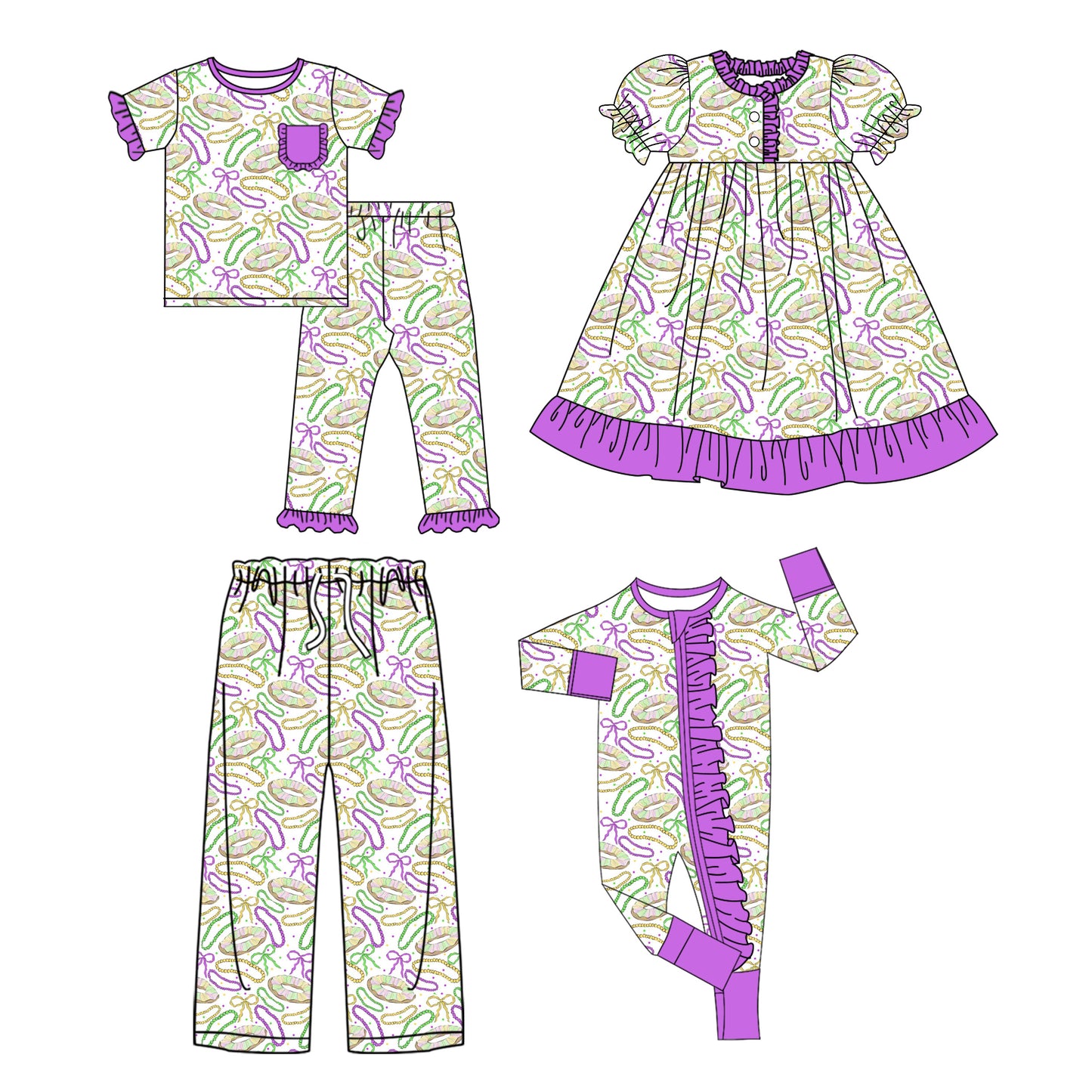 25.9.16 custom each style moq 5eta 4-8week Sibling Sister bow baby short sleeve pants sets and romper and dress and adult pants match design