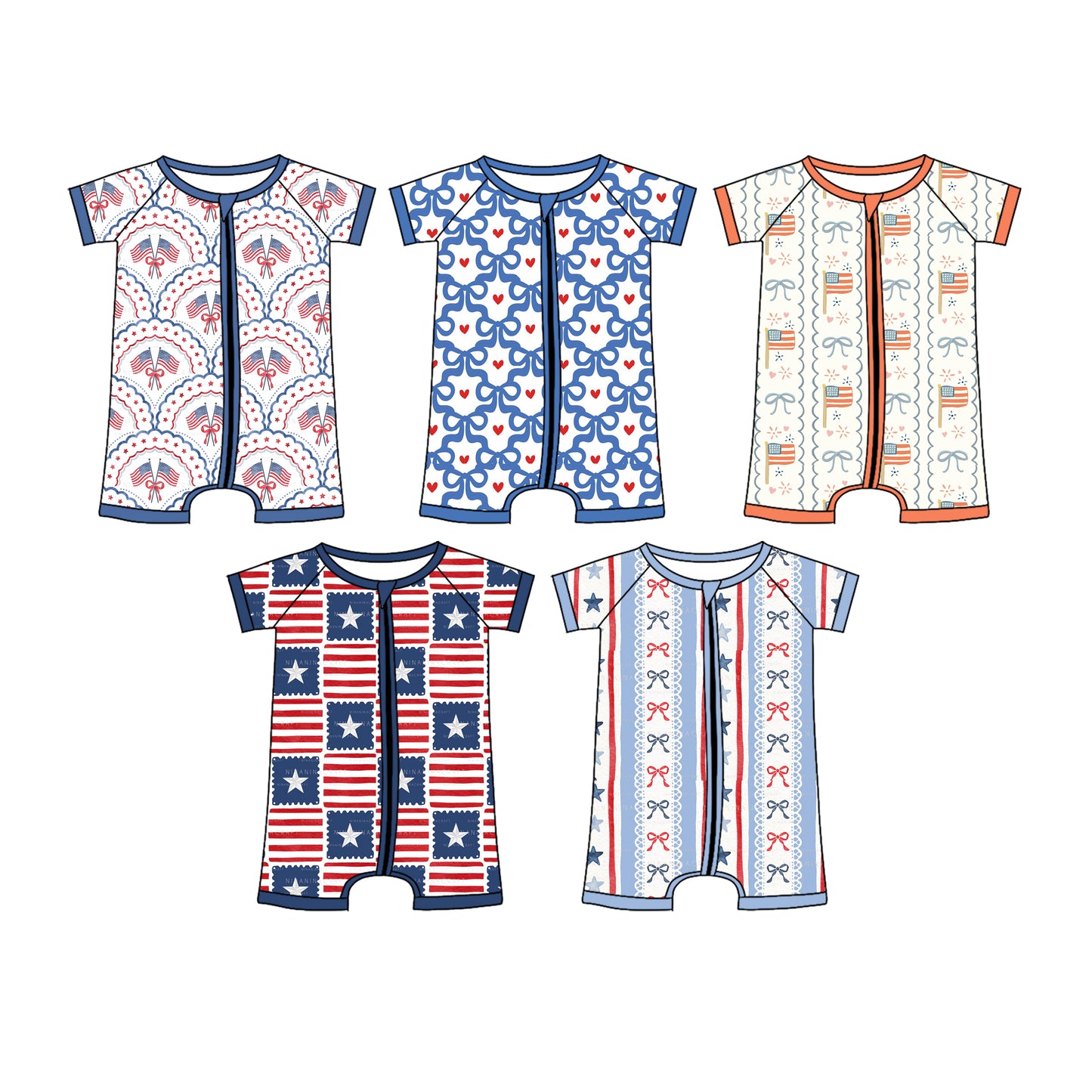 25.11.13 custom each style moq 5 eta 6-8week Sibling Sisters baby boy clothes short sleeve rompers 5 match family design