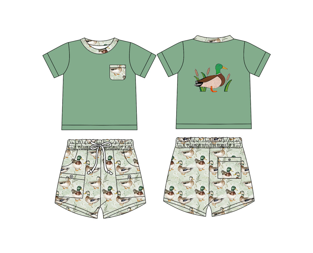12.9 custom each style moq 5eta 4-6week Sibling Sister camouflage baby girl short sleeve shorts fish sets 1 and easter sets 2 match design