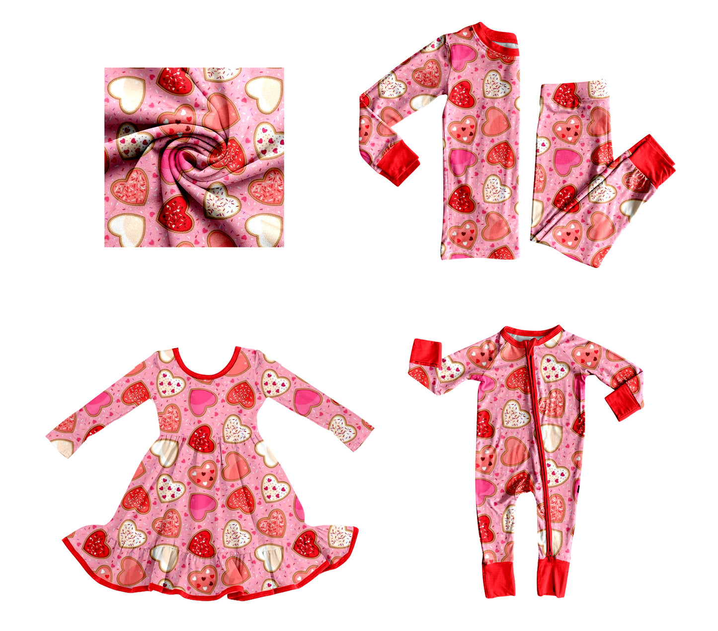 25.9.9 custom each style moq 5eta 4-6week Sibling Sisters love baby girl long sleeve pants sets and dress and rompers match family design