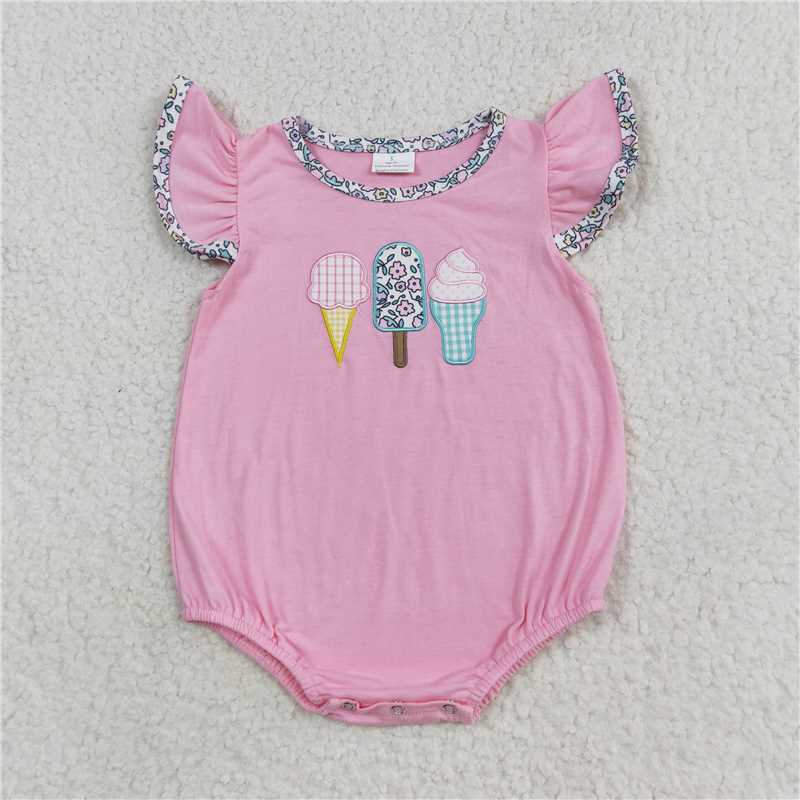 Baby Boys Shirt Shorts Summer Embroidery Rompers Outfits Clothes Sets