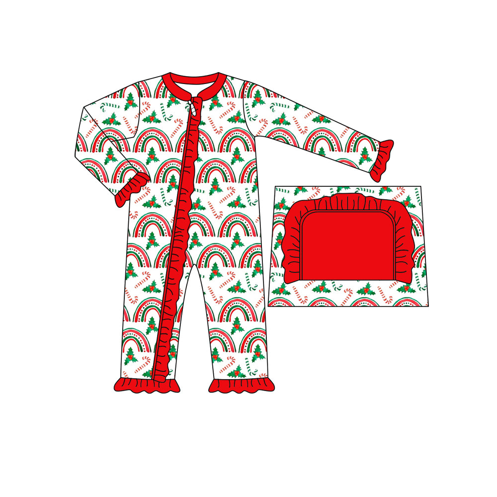 7.1 custom each style moq 5eta 4-6week Sibling Sister Christmas baby girls sets and dress and rompers match family design