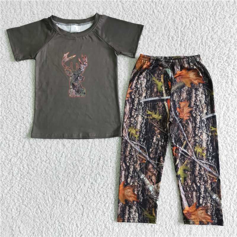 Baby Girls boys bark deciduous print gray Family siblings set