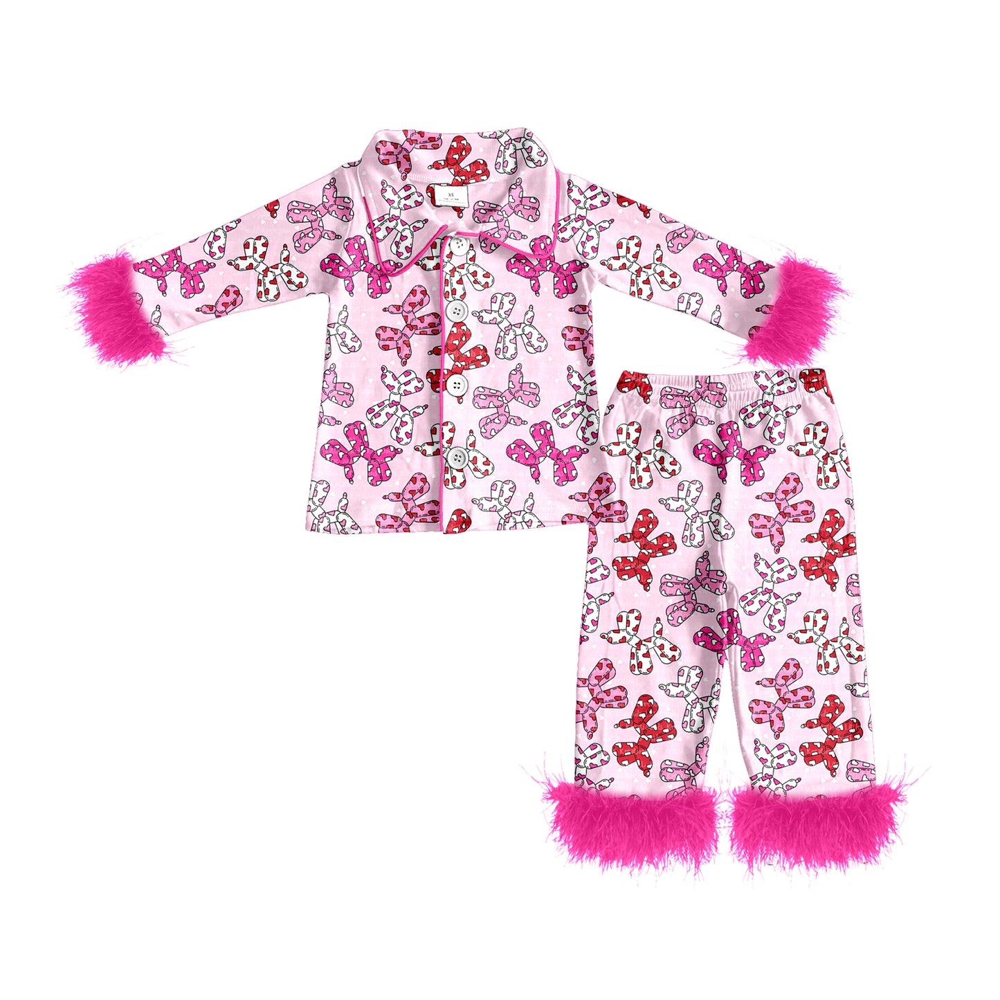 25.11.29 custom each style moq 5 eta 6-8week Sibling Sisters bow plush baby girl clothes long sleeve pants sets
