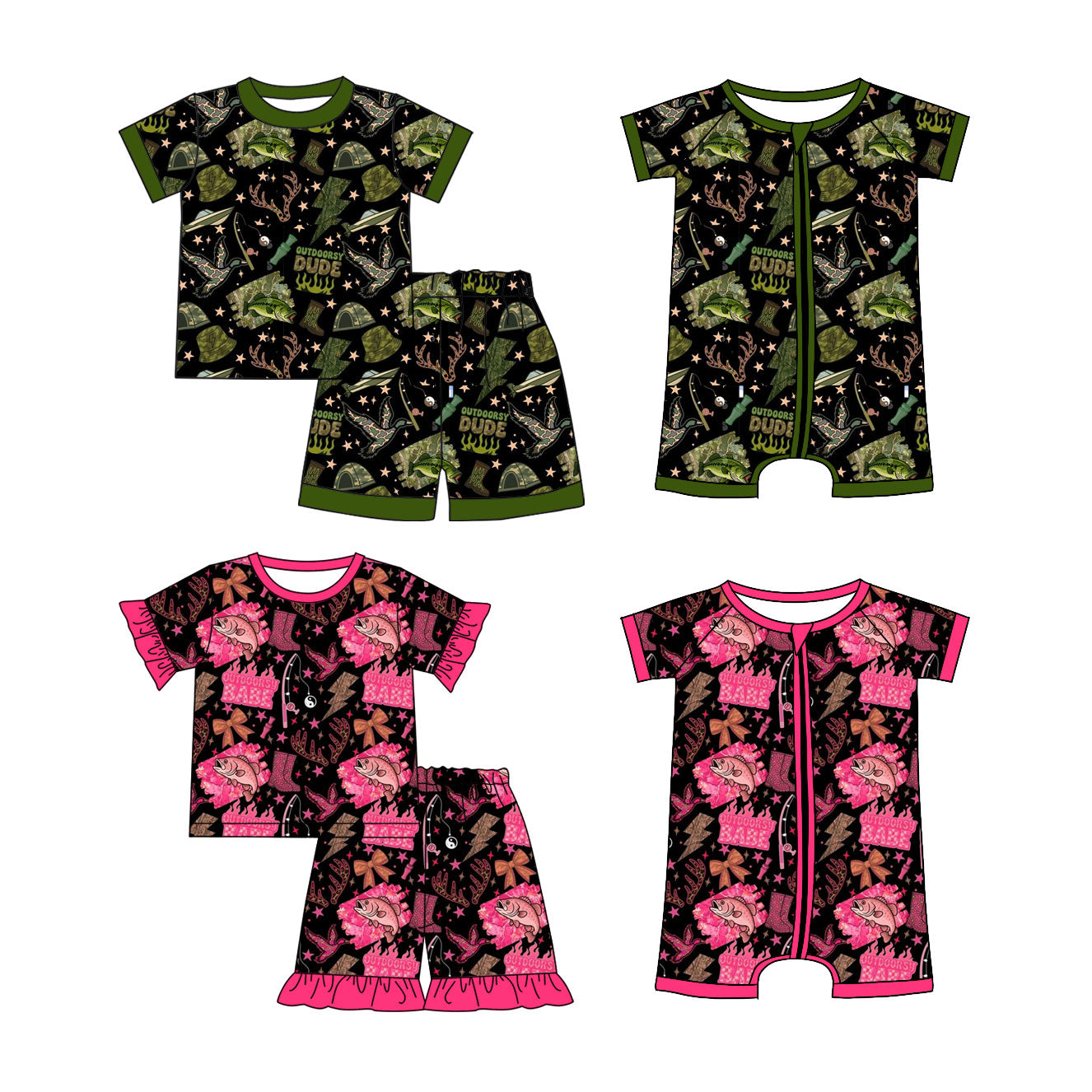 25.11.11 custom each style moq 5 eta 6-8week Sibling Sister baby short sleeve shorts sets 2 and romper 2 match design