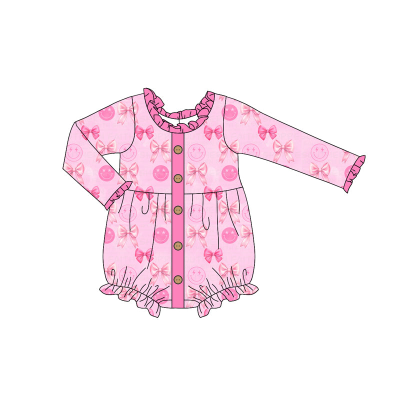 9.16 custom each style moq 5eta 4-6week Sibling Sister bow pink baby girl sets and dress and rompers match family design