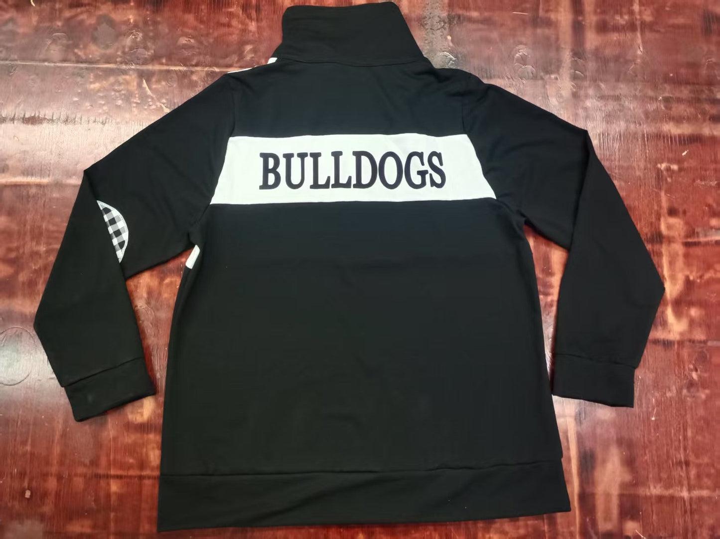 Custom moq 3 eta 6-7weeks baby boys clothes team black Long Sleeve Top