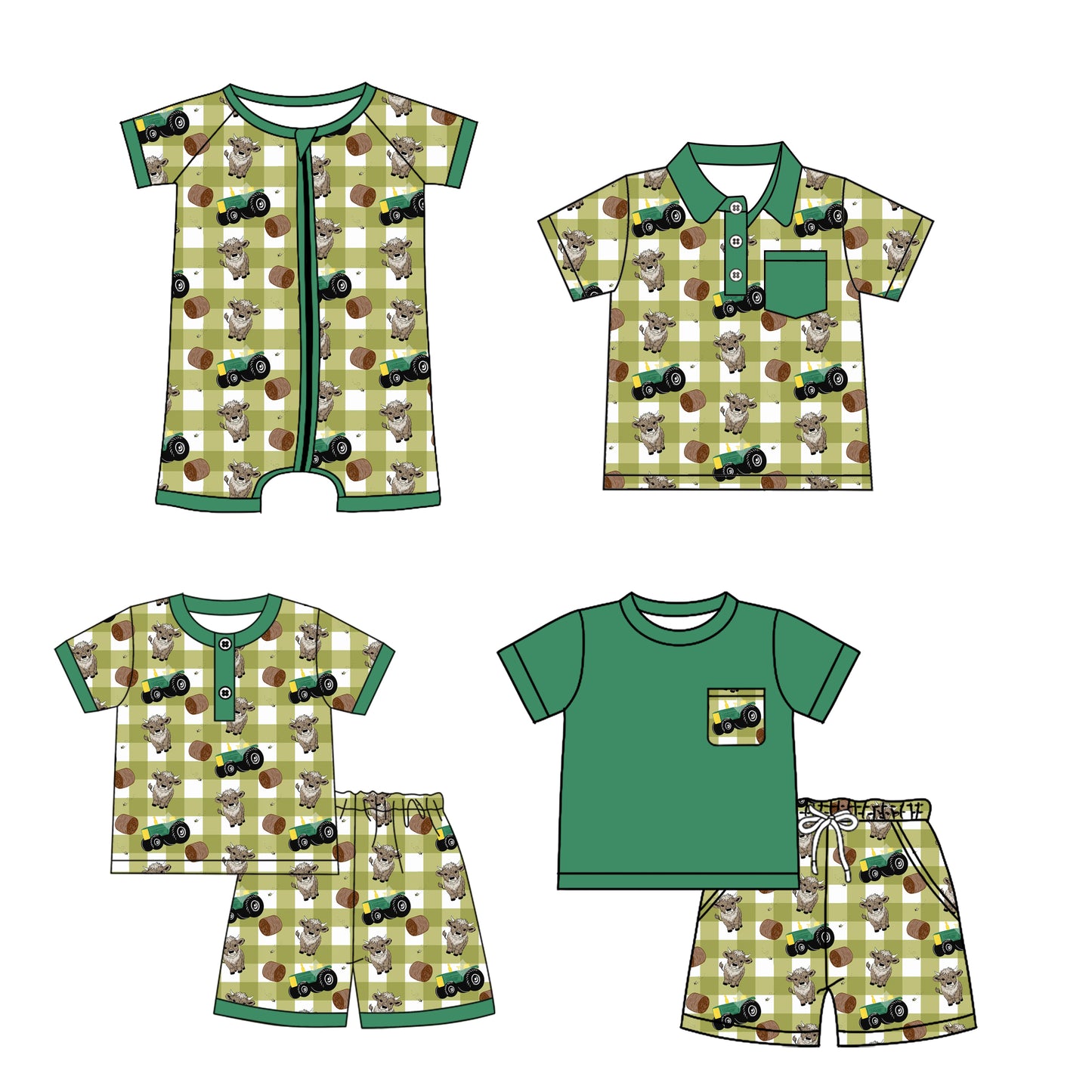 3.26 custom each style moq 5eta 4-6week Sibling Sister baby girl sets 1 and sets 2 and boy rompers and top match family design