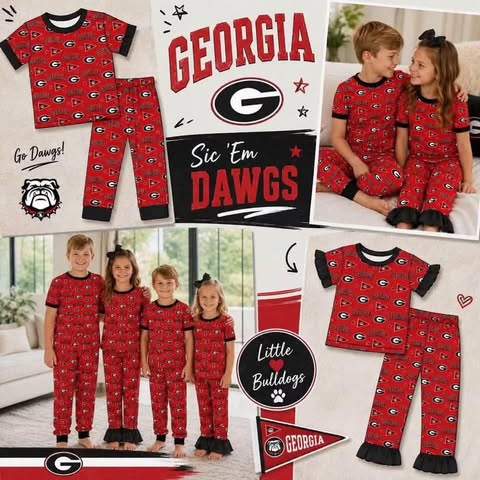 custom moq 5 mix size LHGNDN0110 Baby Girls And Boys Red Short Sleeve Pants Pajama Team Set