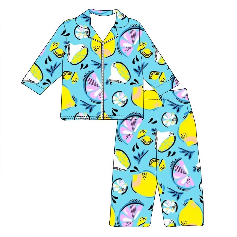 Custom moq 5 each style eta 6-7weeks baby girl clothes ong sleeve pants sets-25.7.28