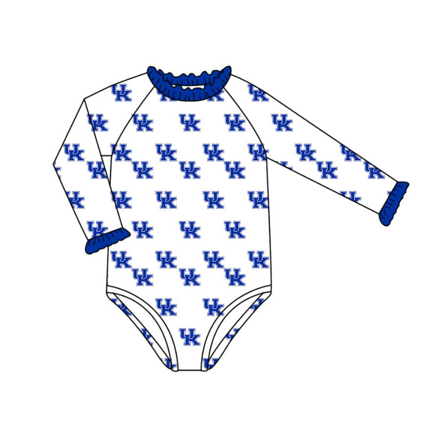 Custom moq 5 mix size milk silk baby boy clothes summer team blue long sleeve shorts sets and swimsuit