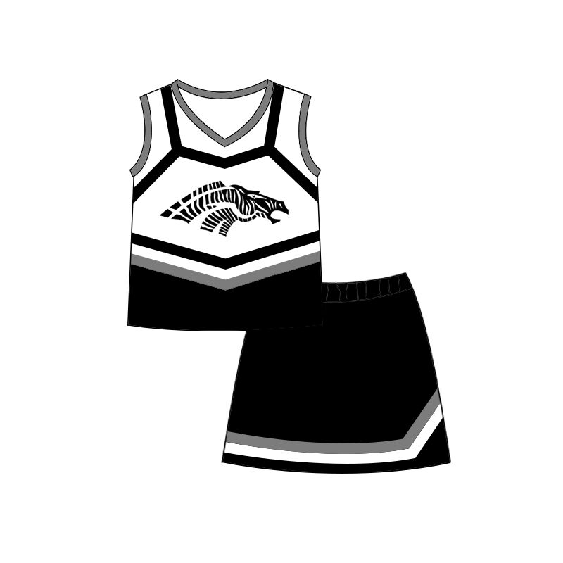 baby girl clothes team black toddler girl summer outfit