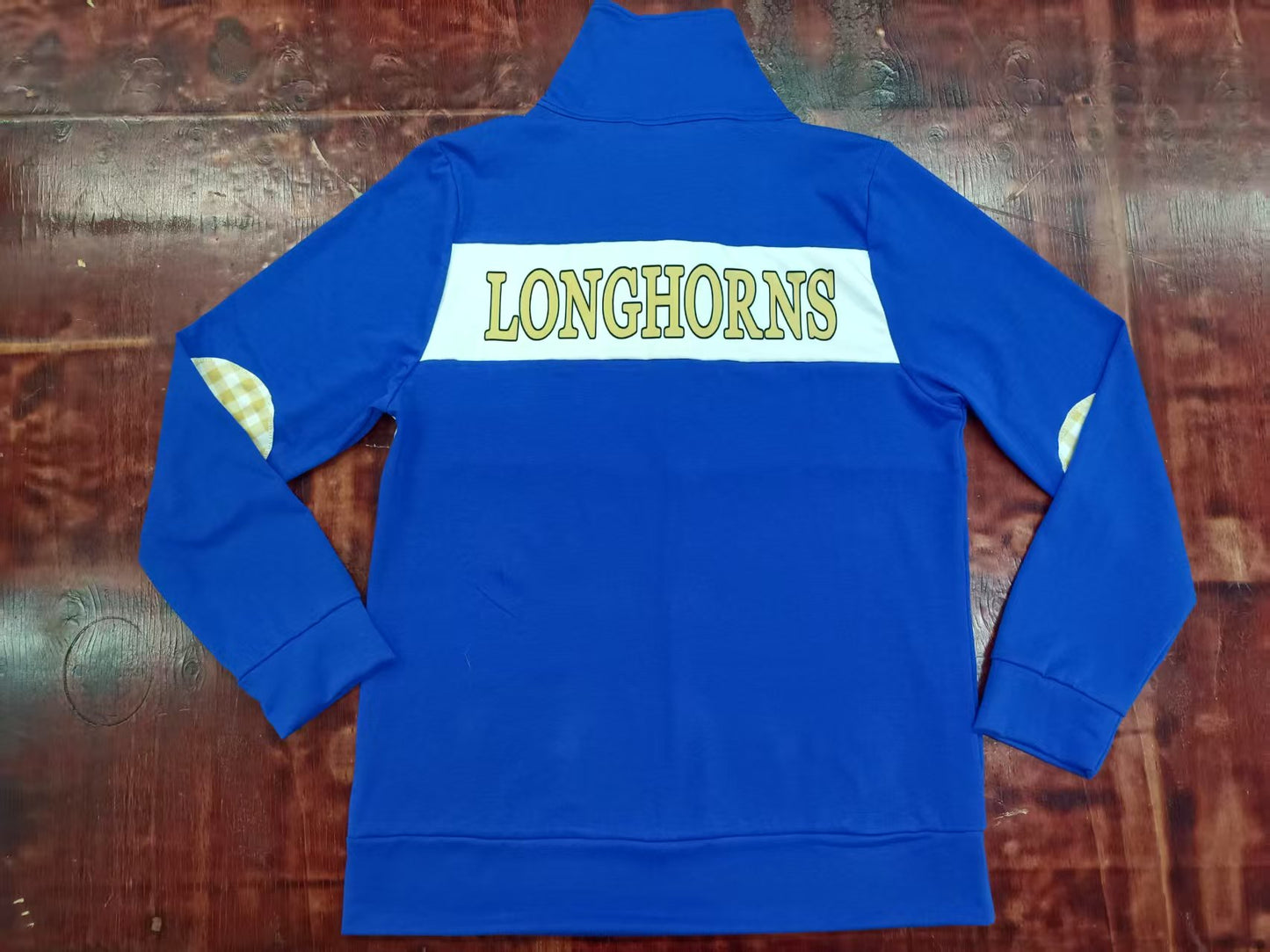 Custom moq 3 eta 6-7weeks baby boys clothes team blue Long Sleeve Top